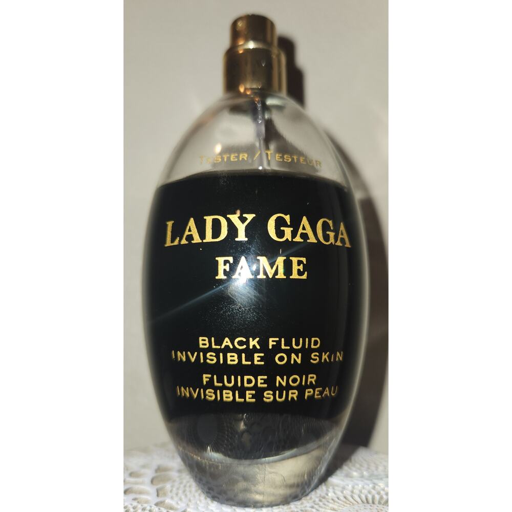 Lady Gaga Fame EDP Black Fluid 3.4oz no cap